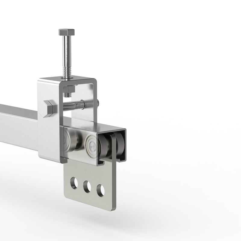 Hi Flame 4 Wheel Trolley Assembly, Four Bearing Trolley Assembly for Taller Strut Channel or All 1-5/8" Channel (Pack of 4) - Image 3